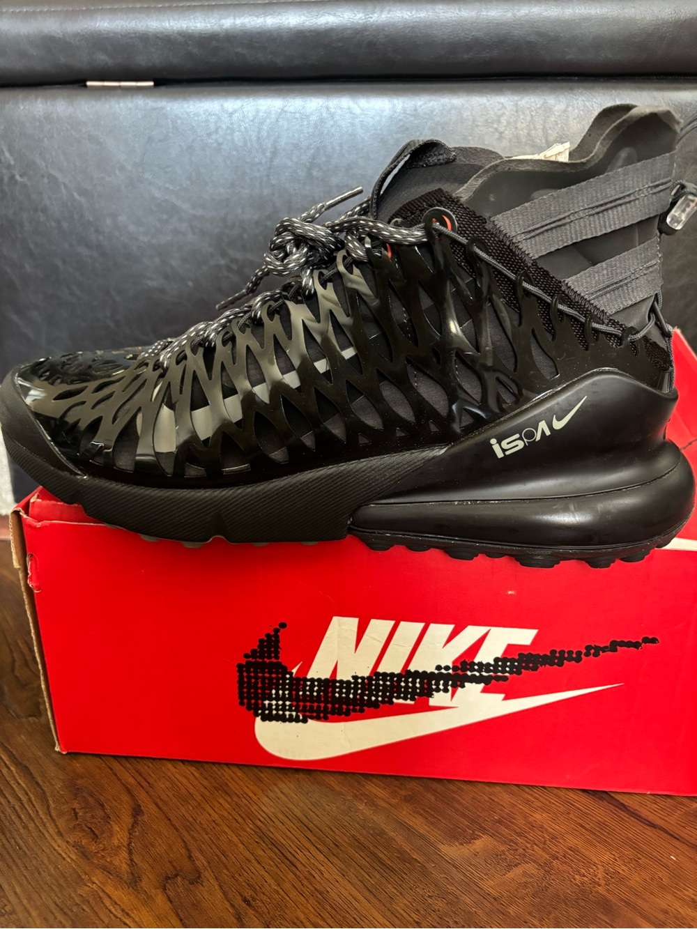 Nike Air Max 270 ISPA Black/Anthracite: Dark Stucco Athletic Shoes